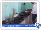 Galvanizing Test Arrangement